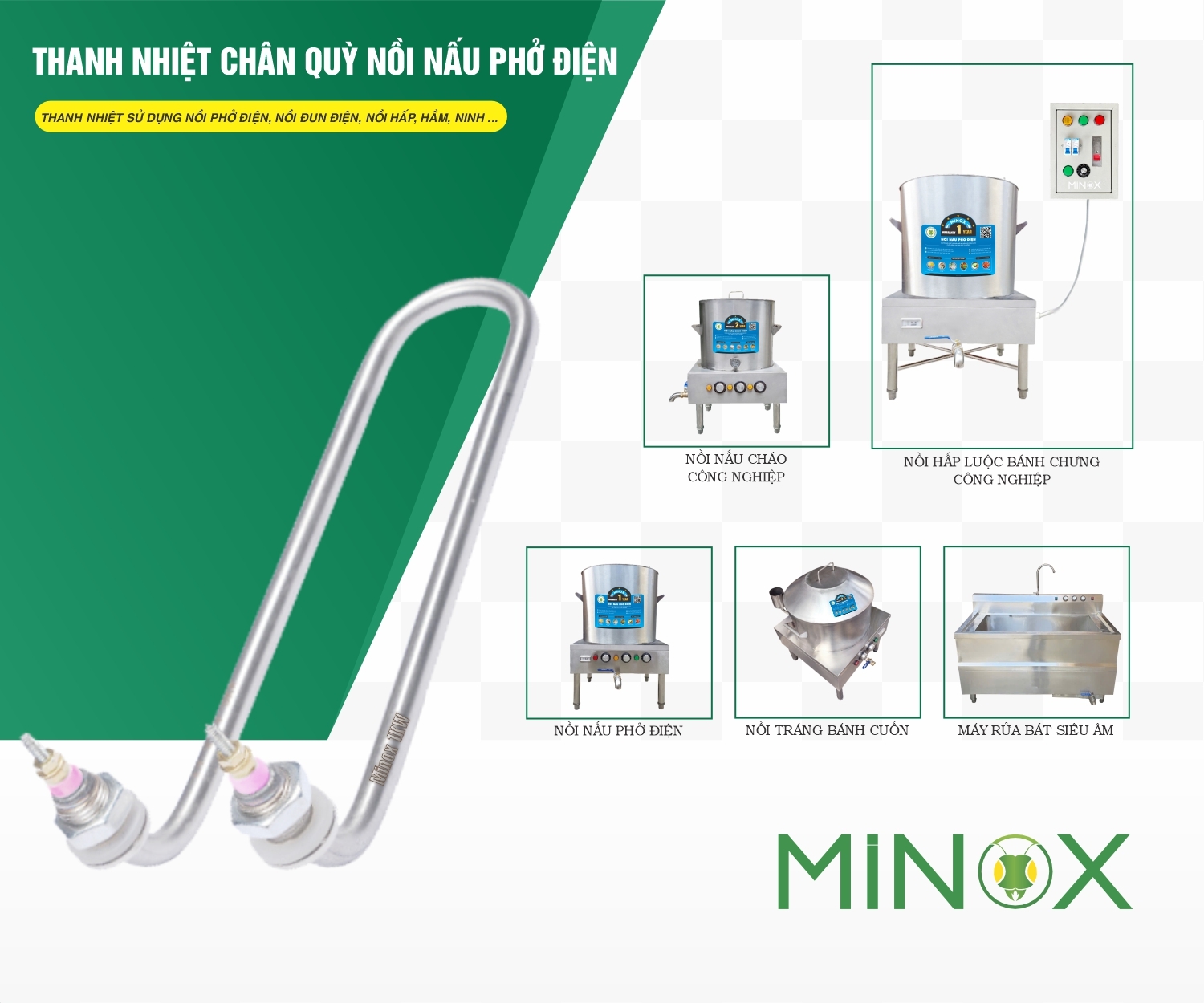 Thanh điện trở nồi điện đun nước