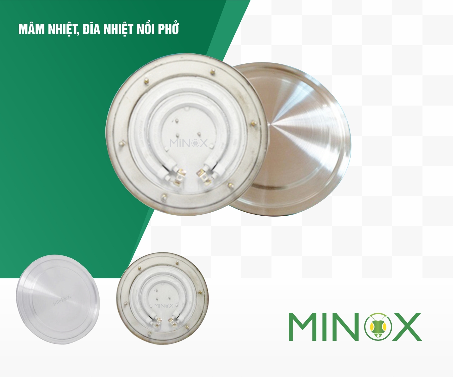 Mâm nhiệt và Đĩa nhiệt 3kw Nồi phở điện