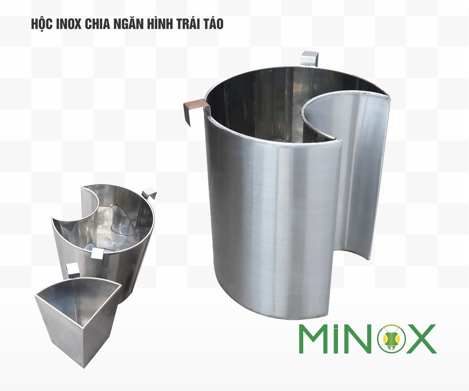 Hộc inox chứa nước dùng