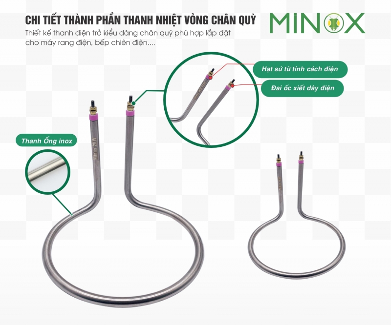 Thanh điện trở Vòng chân quỳ