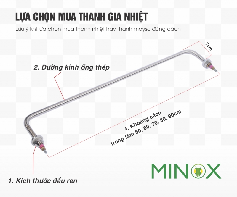 Điện trở đòn gánh đun nước