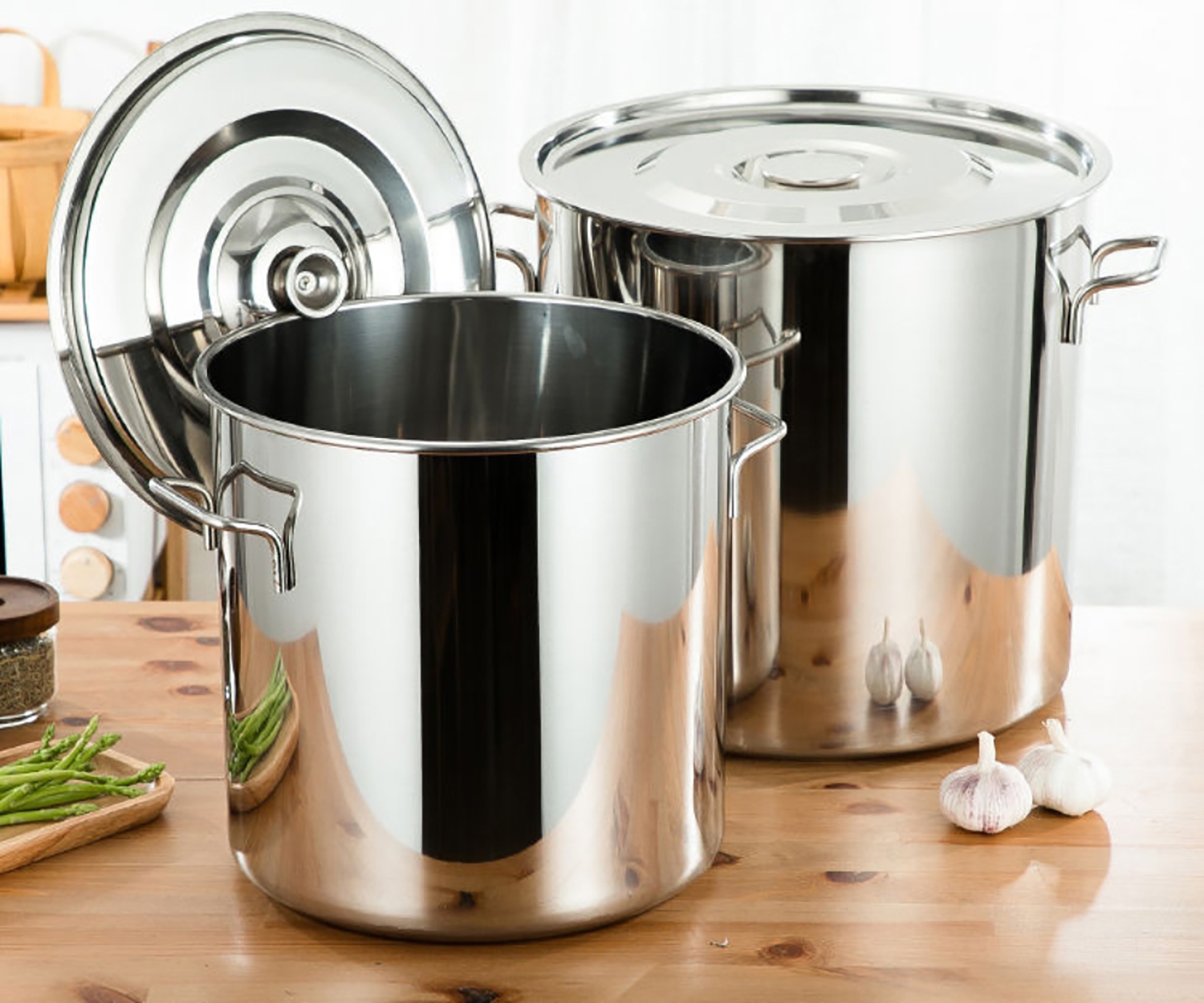 Nồi inox bếp từ công nghiệp