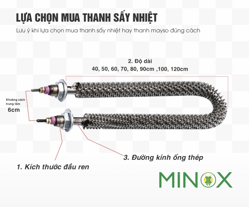 Điện trở U sấy tản nhiệt lò nướng