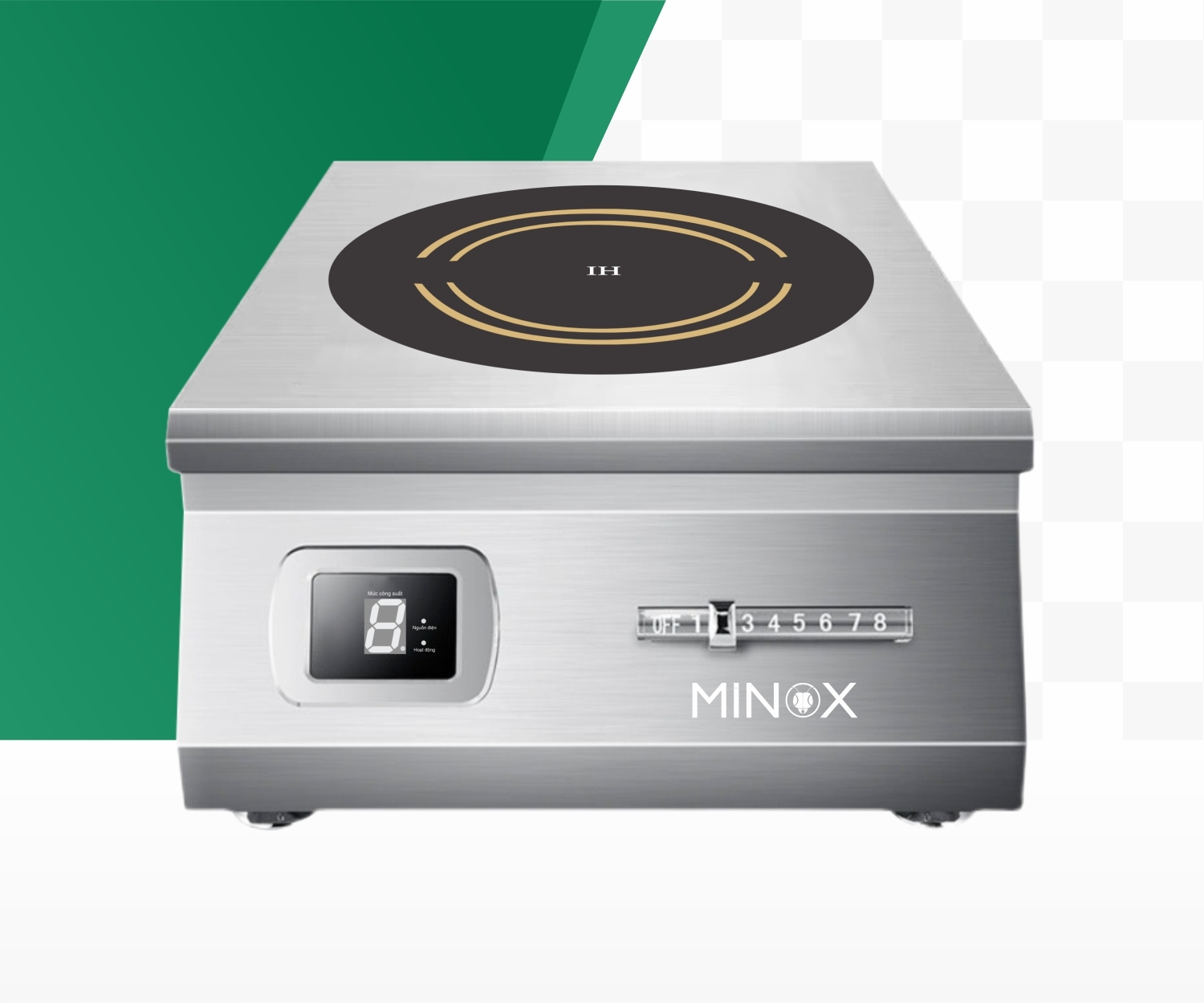Bếp từ 5kw hầm công nghiệp