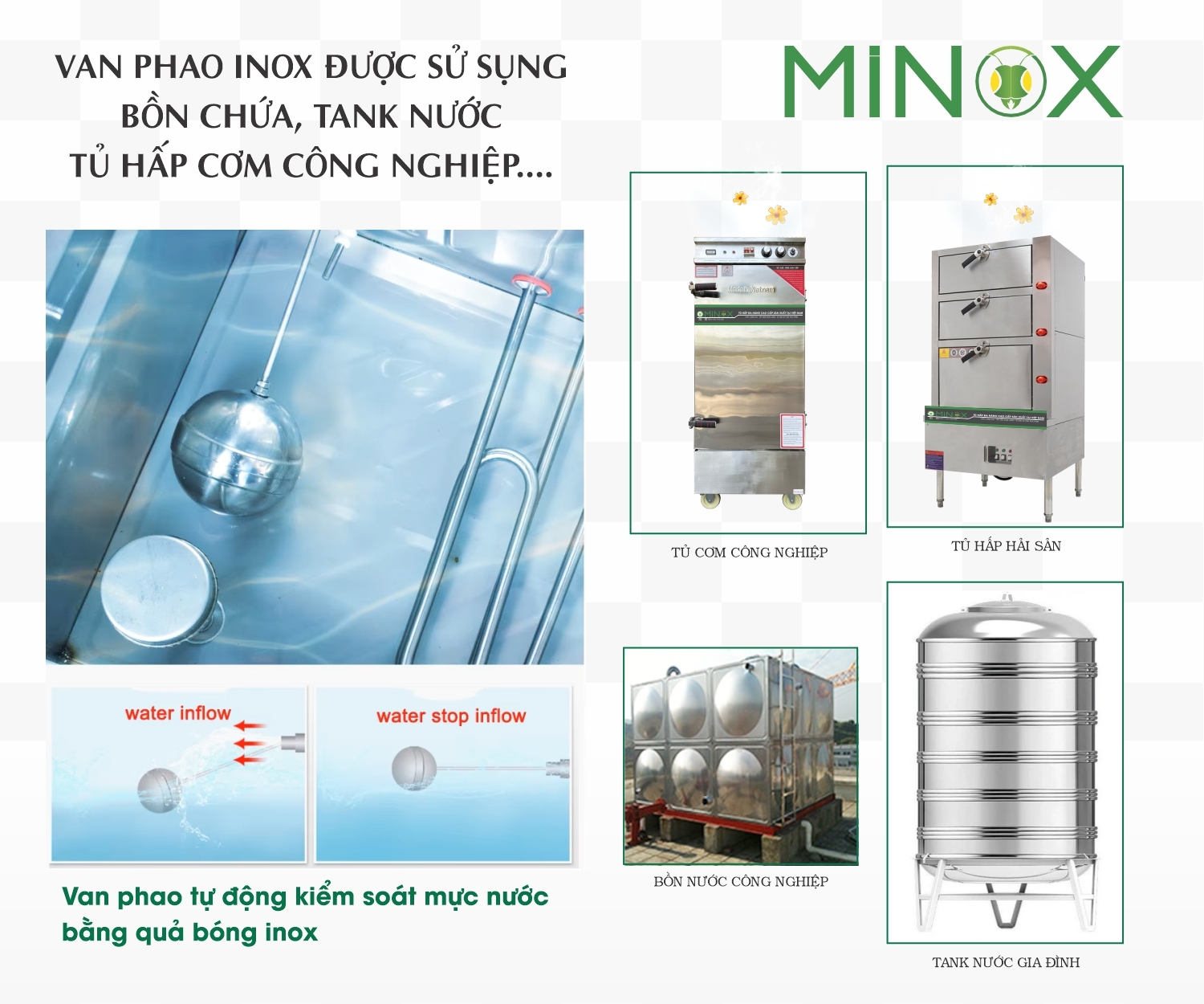 Van phao tủ nấu cơm