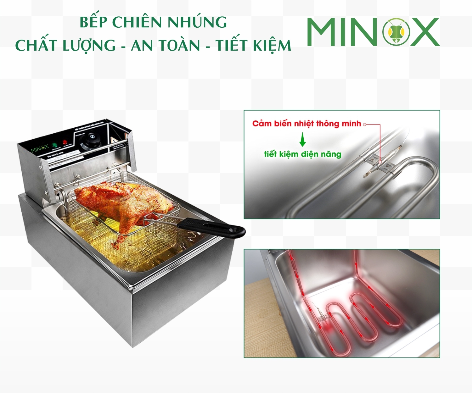 Thanh điện trở minox