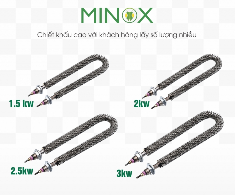 Thanh nhiệt sấy 1kw tủ sấy công nghiệp