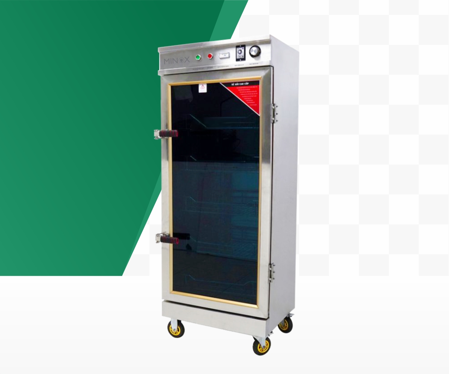 Tủ sấy bát công nghiệp 1 buồng 5 khay