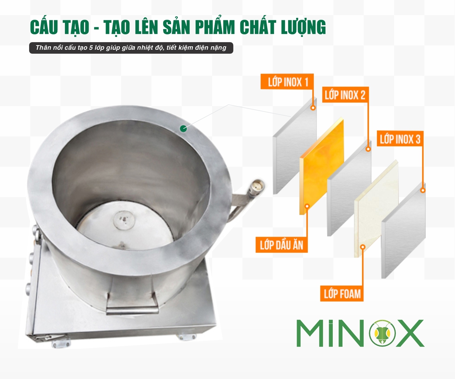 Nồi nấu cháo điện 60L