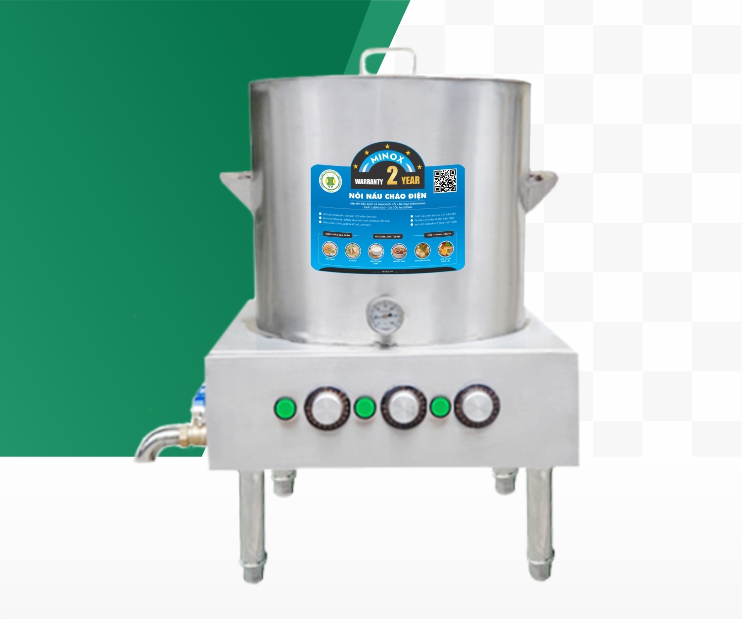 Nồi nấu cháo điện 40L