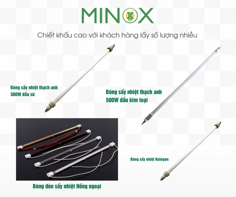Bóng sấy thạch anh, sấy bát chén