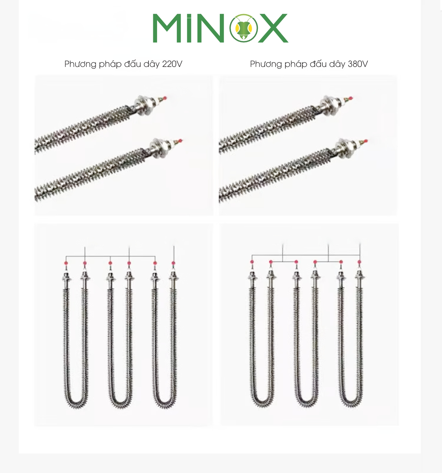 Thanh điện trở minox