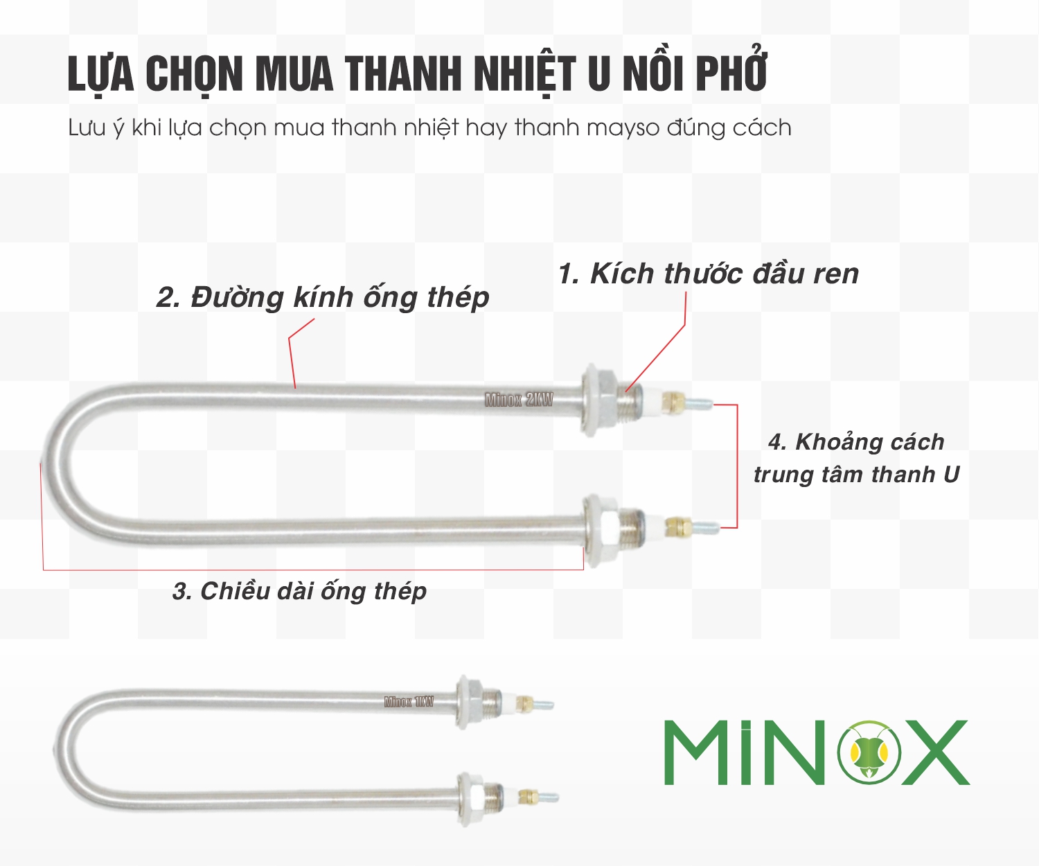 Thanh điện trở 3kw